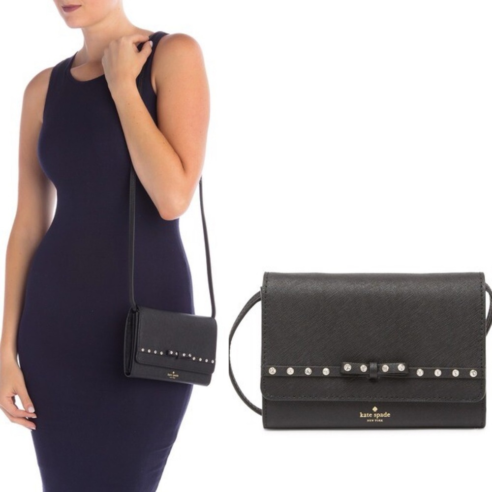 kate spade new york summer laurel way jeweled crossbody bag